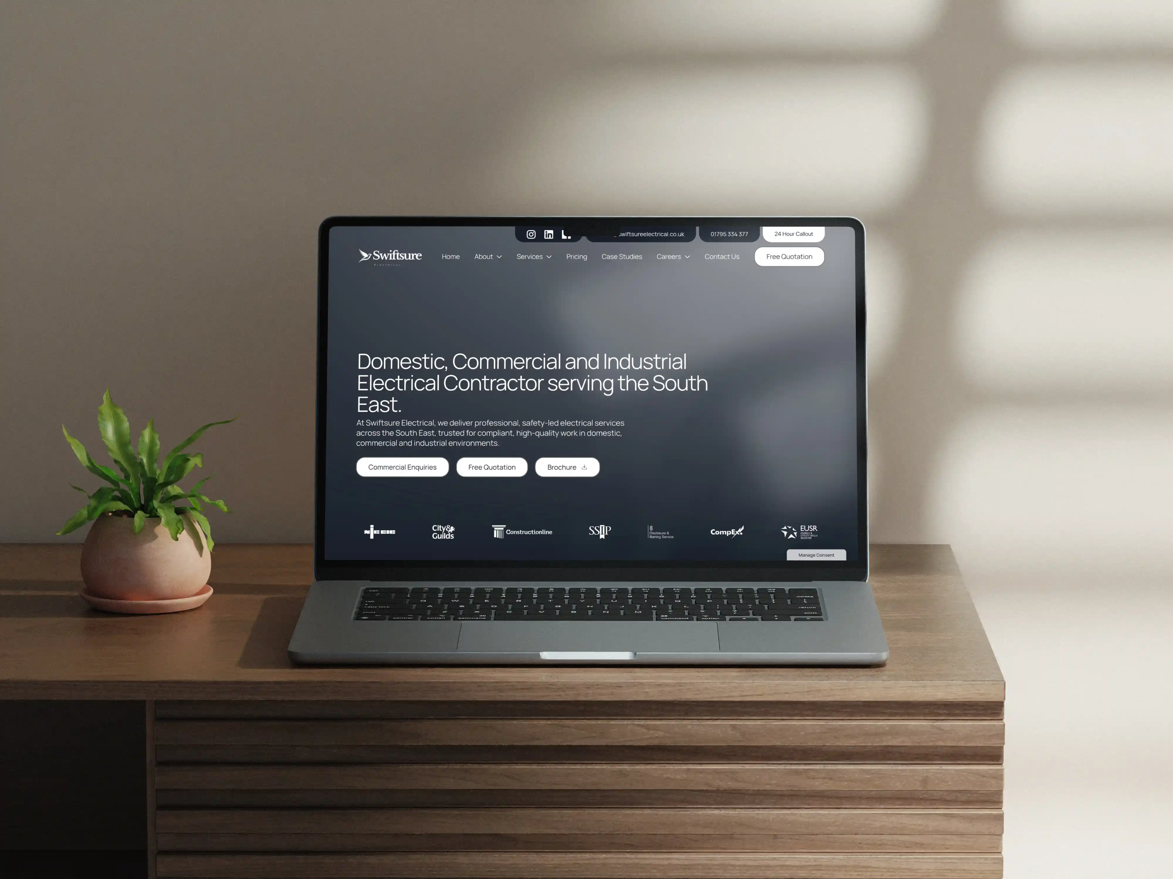The New Swiftsure Electrical Website